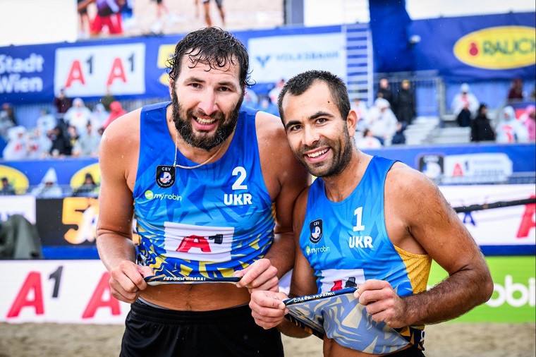 Українці вперше вибороли медаль на чемпіонаті Європи з пляжного волейболу