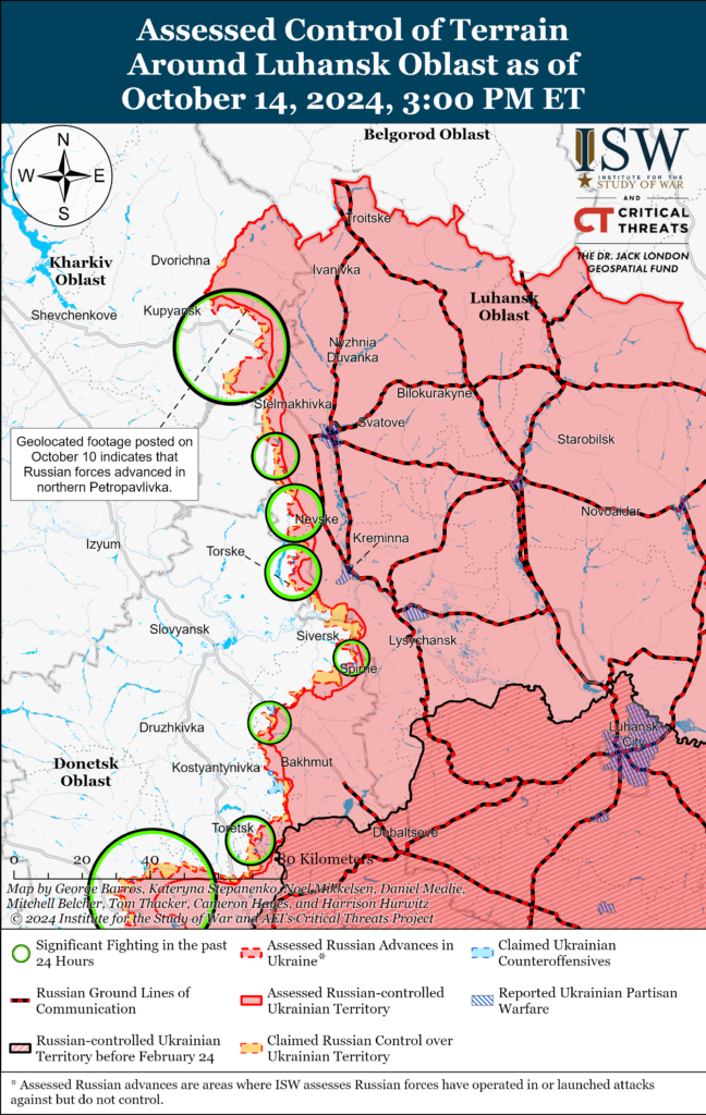 фронт, мапа бойових дій, карта бойових дій, ситуація на фронті, ЗСУ, війна, бойові дії, Сили оборони України, Луганська область, бої біля Лкганська