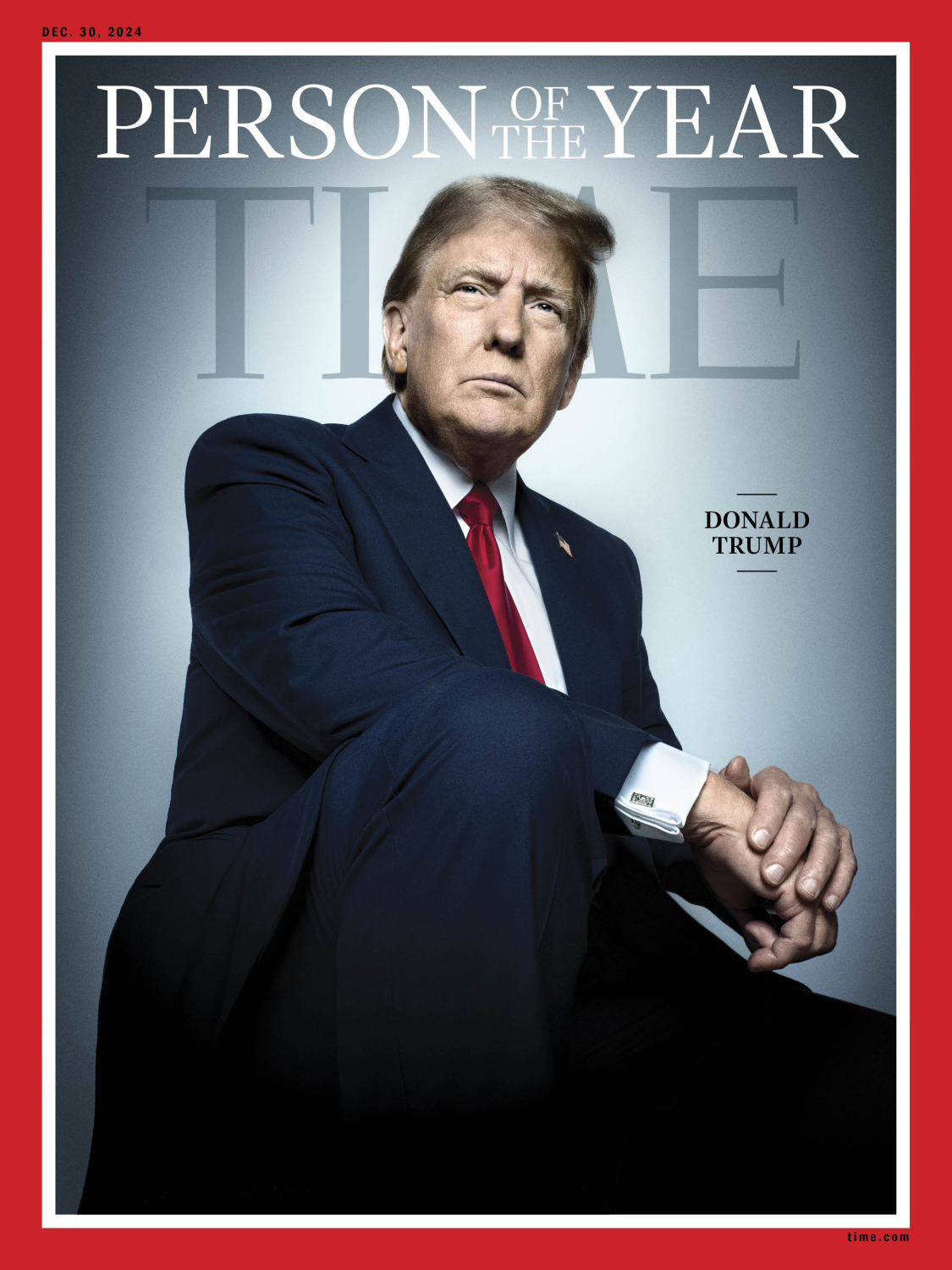 Дональд Трамп став людиною року за версією Time (оновлюється)